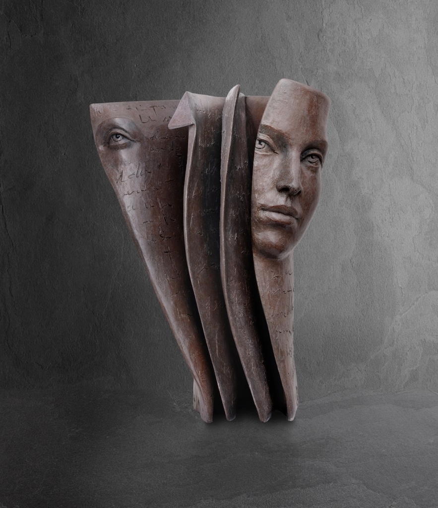 Interview: Paola Grizi, the Sculptor Creating Books with Faces that Emerge