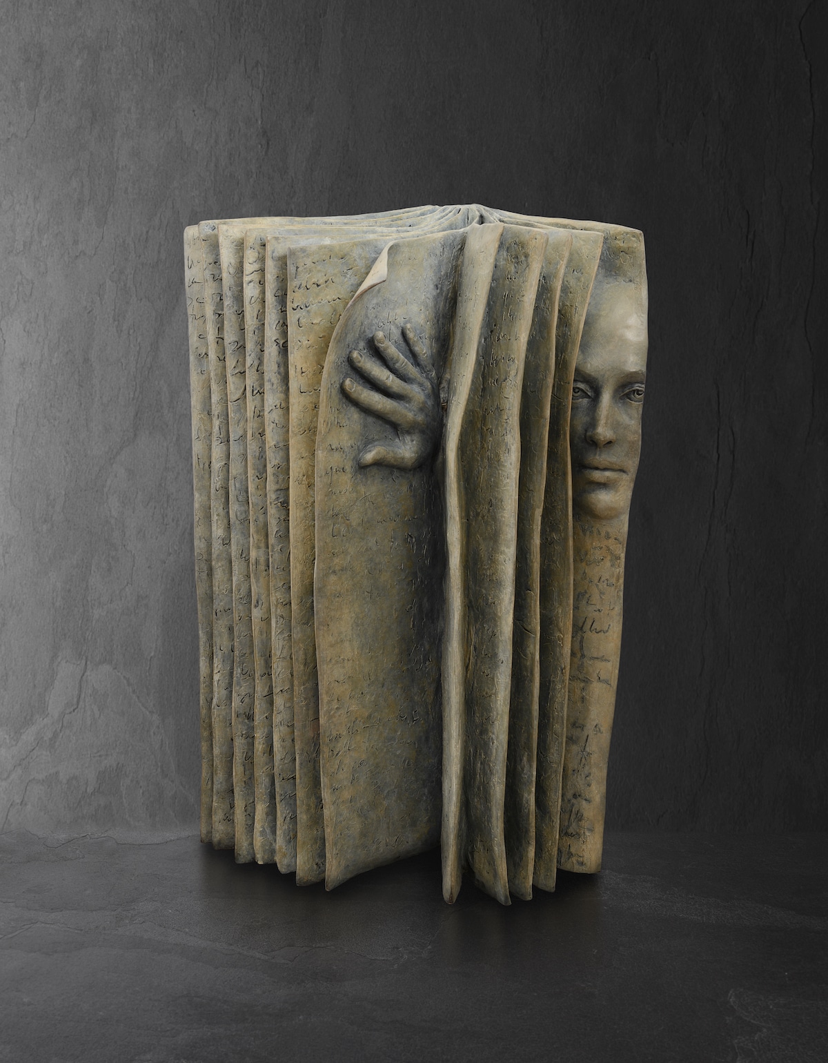 Contemporary Bronze Sculpture by Paola Grizi