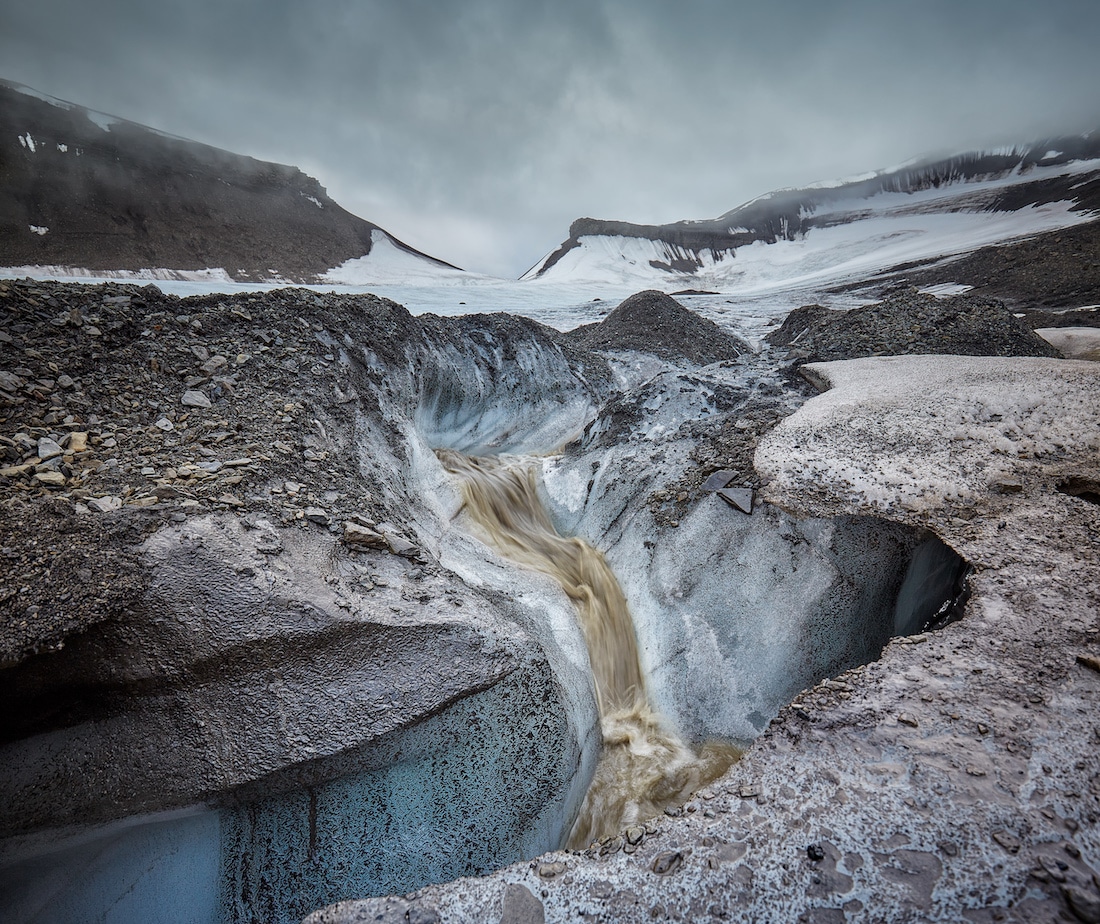 Fotografía de paisaje ártico Svalbard fotos Rafal Nebelski