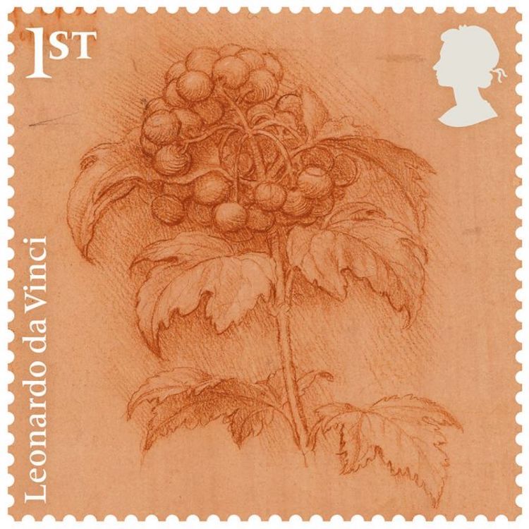 Royal Mail Leonardo da Vinci estampillas postales sellos postales timbres postales