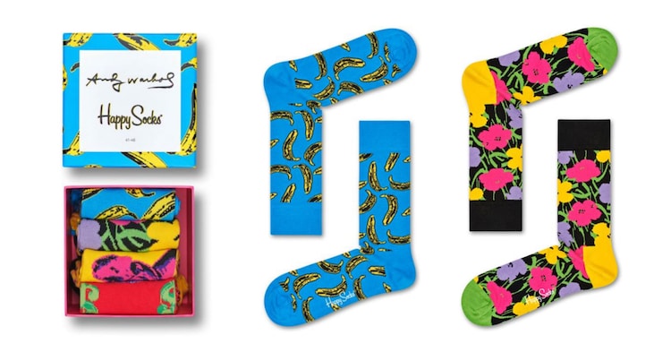 Andy Warhol Happy Socks Cover Your Feet In Prints By The Pop Artist