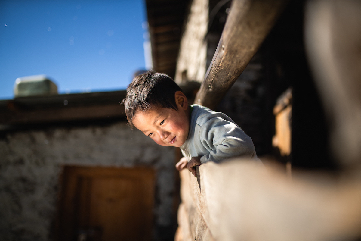 Children in Bhutan