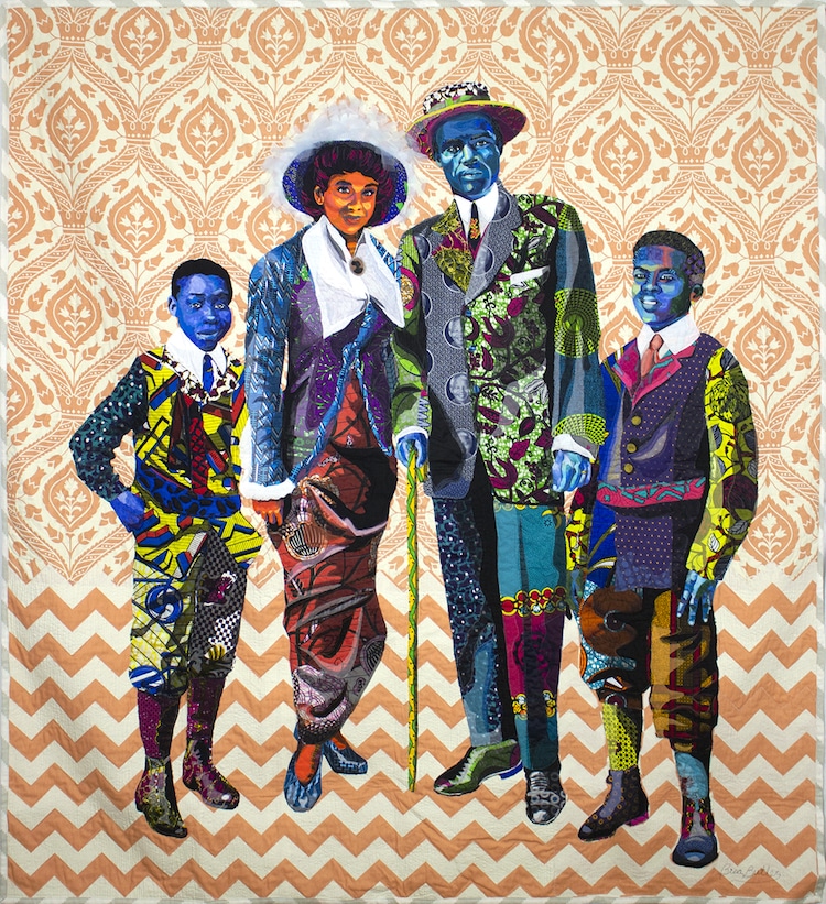 Bisa Butler arte textil telas africanas