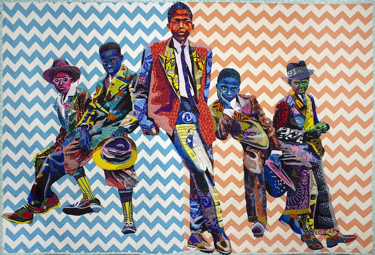 Bisa Butler African Quilts African Fabric Portrait Quilts