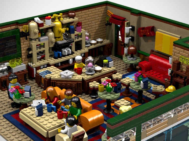 Central Perk Friends LEGO Ideas