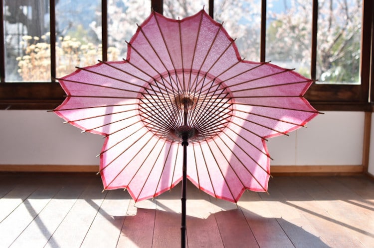 Japanese parasols on sale