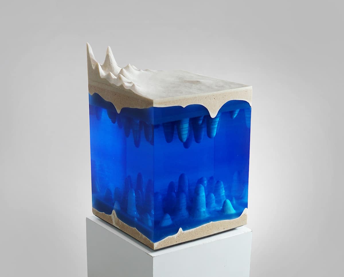 Acrylic Sculpture by Eduard Locota