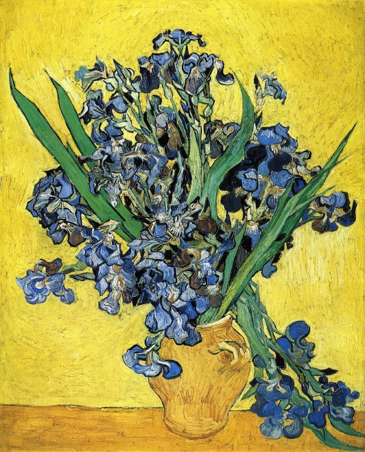 Pinturas de flores de Van Gogh