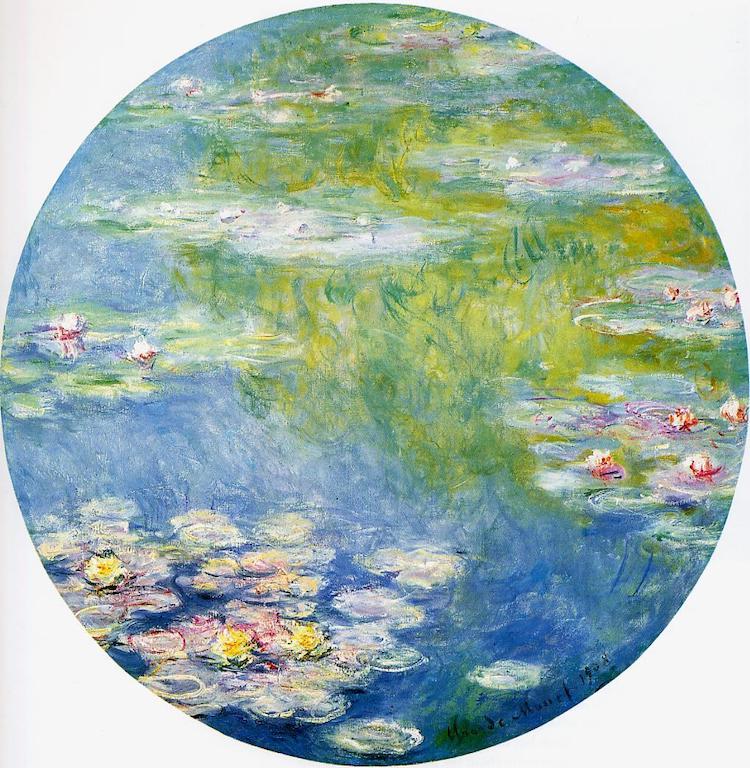 famous flower paintings monet