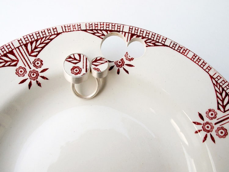 Ceramic Jewelry by Gesine Hackenberg