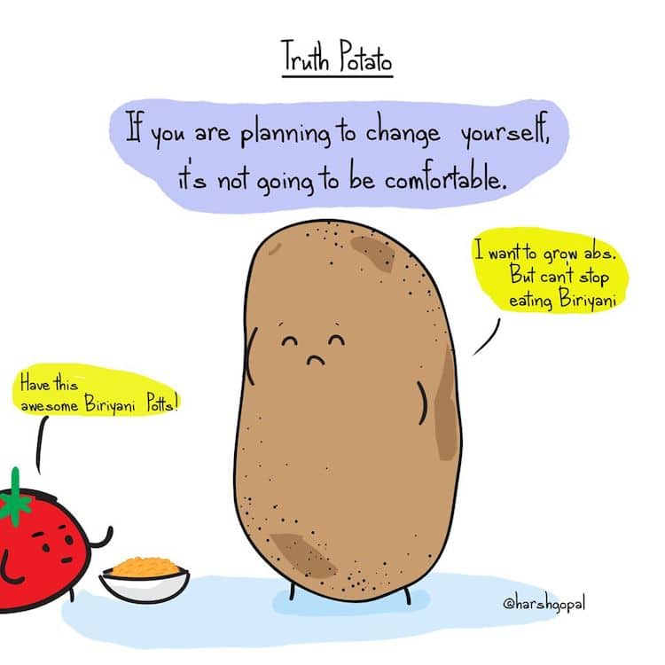 Truth Potato Instagram Comic