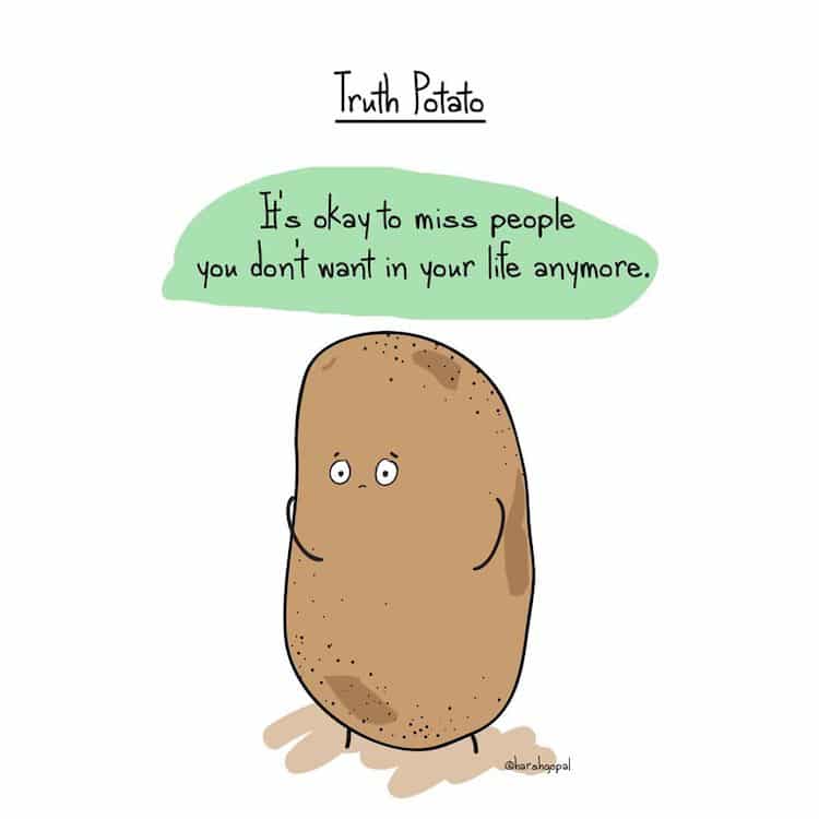 Truth Potato Patata de la Verdad Instagram Comic