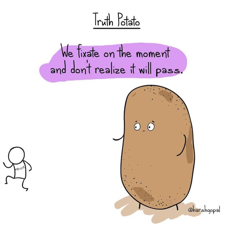 Truth Potato Cómic en Instagram