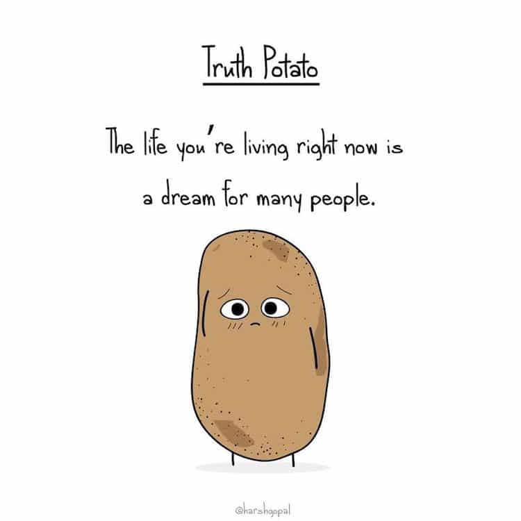 Truth Potato Instagram Comic