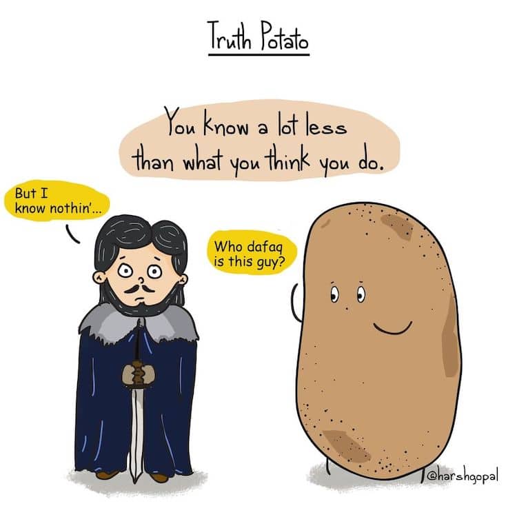 Truth Potato Instagram Comic