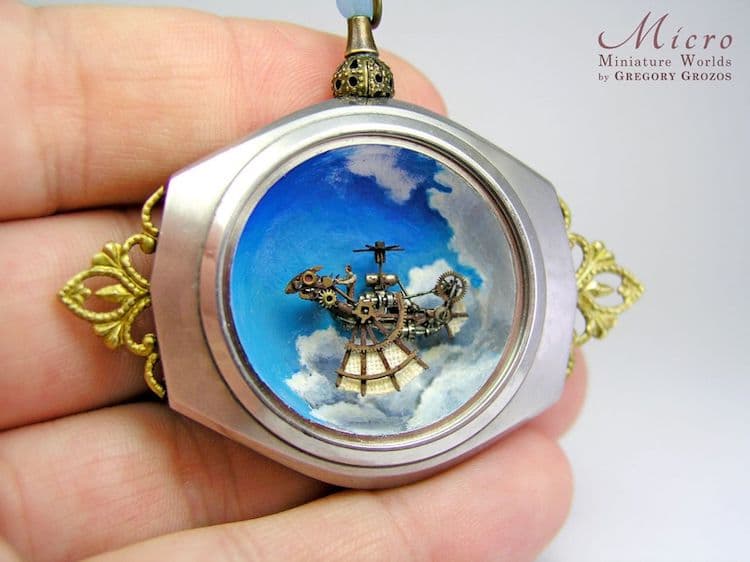 Miniature Worlds in Antique Jewelry by Gregory Grozos