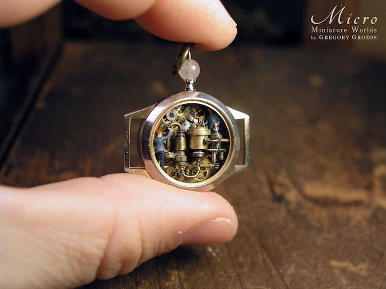 Miniature Worlds in Antique Jewelry by Gregory Grozos