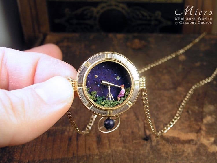 Miniature Worlds in Antique Jewelry by Gregory Grozos