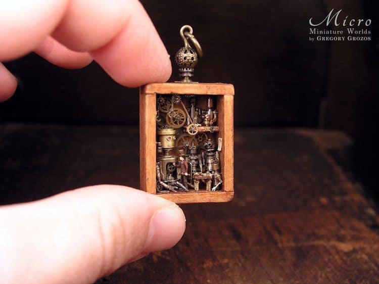 Miniature Worlds in Antique Jewelry by Gregory Grozos