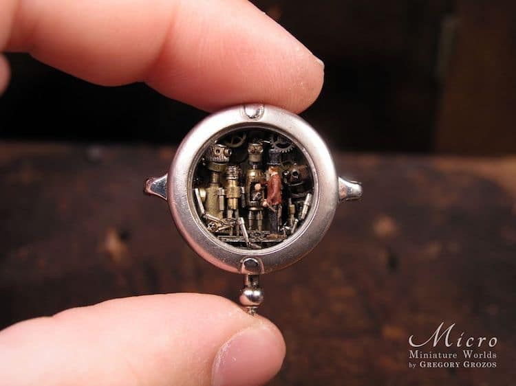 Miniature Worlds in Antique Jewelry by Gregory Grozos
