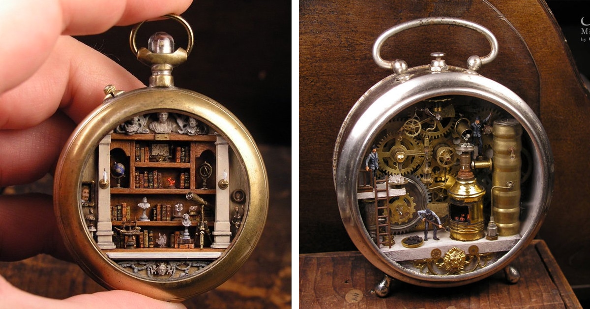 miniature pocket watch