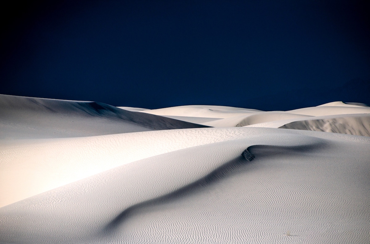 Foto Arenas Blancas Nuevo México por Navid Baraty