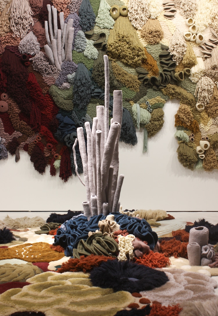Ocean-Inspired Textile Art by Vanessa Barragao