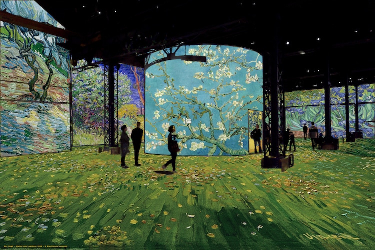 Atelier des Lumières Van Gogh Exhibición Culturespaces 