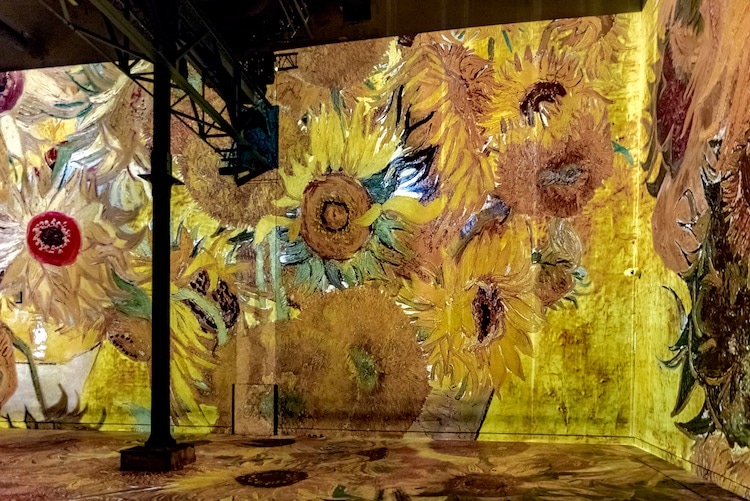 Atelier des Lumières Van Gogh Exhibit Culturespaces 
