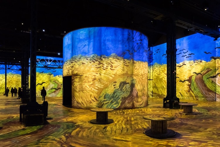 Atelier des Lumières Van Gogh Exhibit Culturespaces 