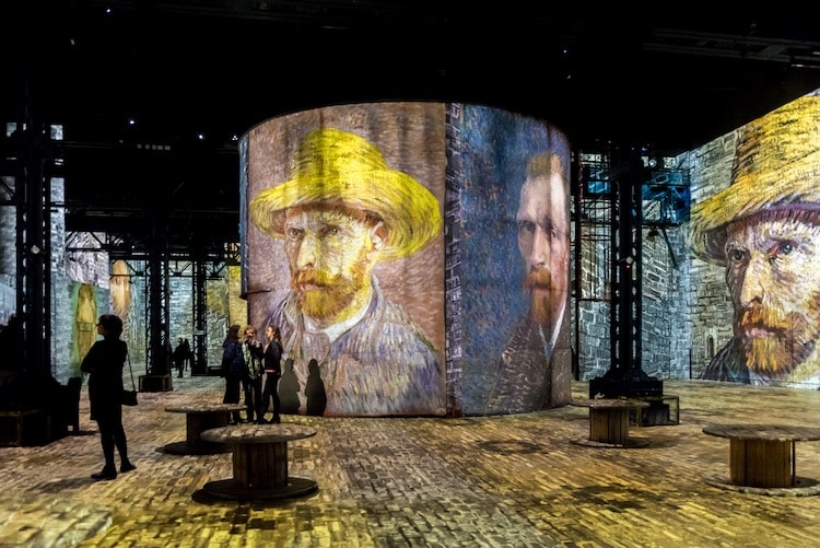 Atelier des Lumières Van Gogh Exhibit Culturespaces 