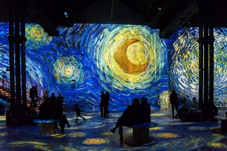 Atelier des Lumières Van Gogh Exposición Culturespaces 