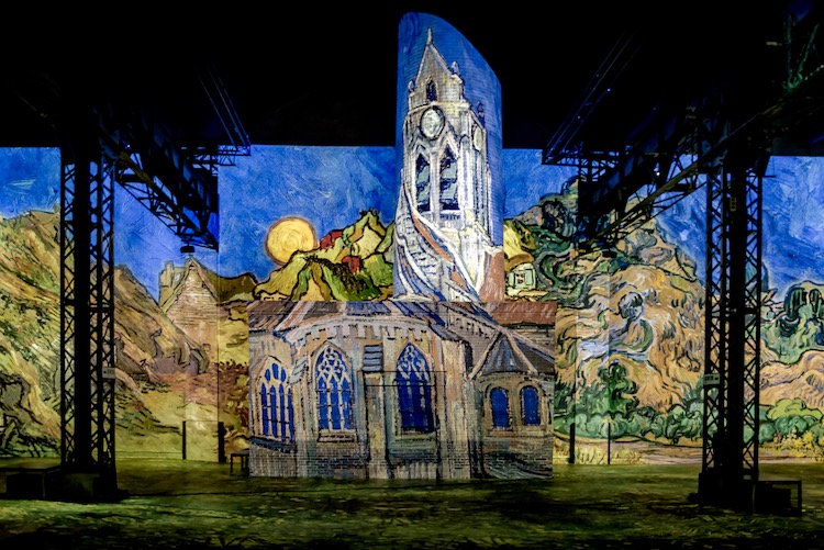 Atelier des Lumières Van Gogh Exhibición Culturespaces 