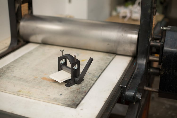 small printing press