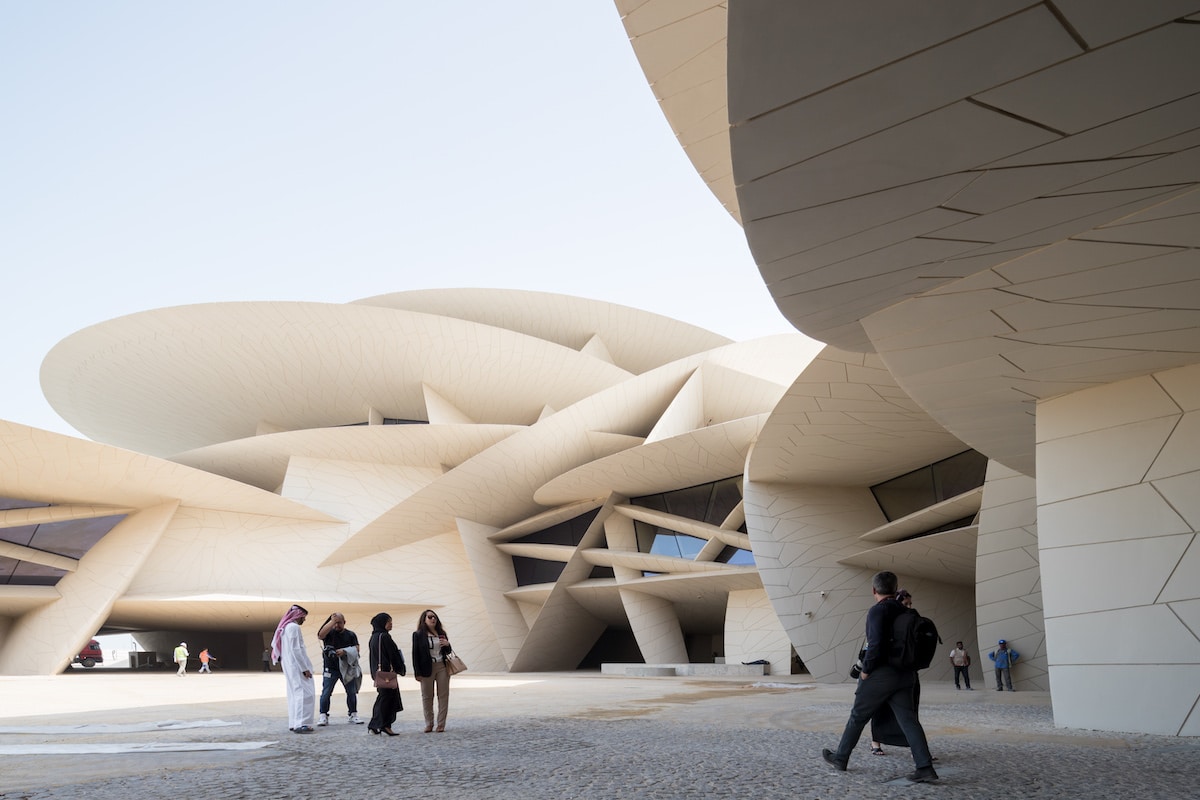 Museo nacional de catar museo nacional de qatar en doha Ateliers Jean Nouvel 