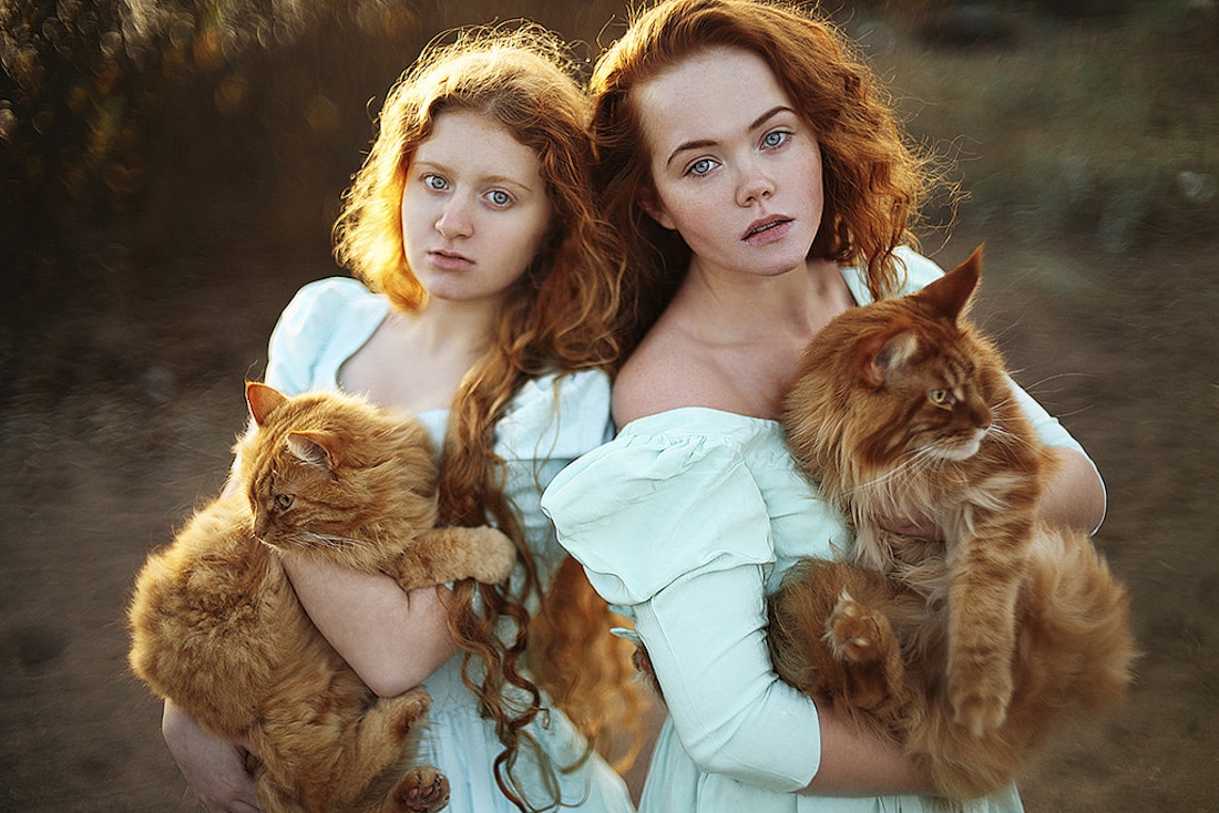 Redhead Portraits by Alexandra Bochkareva