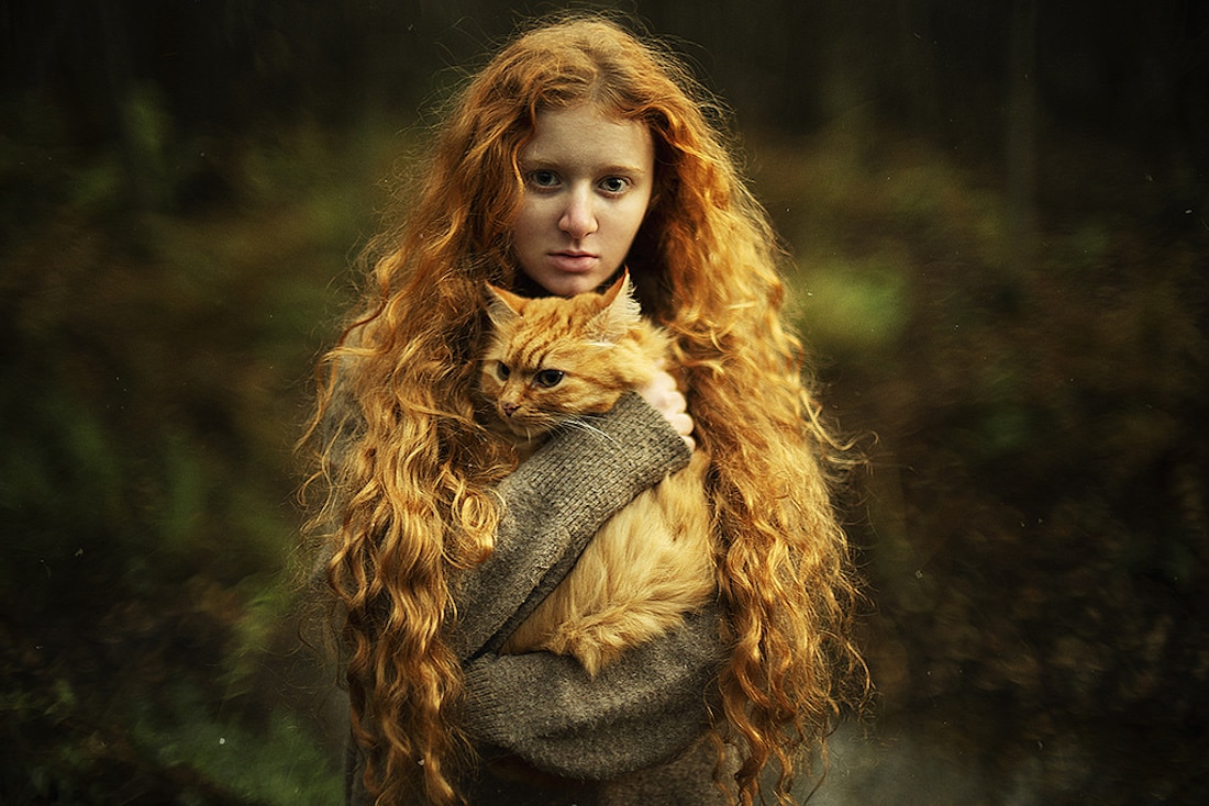 Redhead Portraits by Alexandra Bochkareva