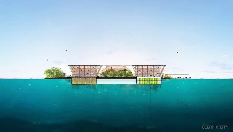 Floating Cities for UN Habitat by BIG Architects