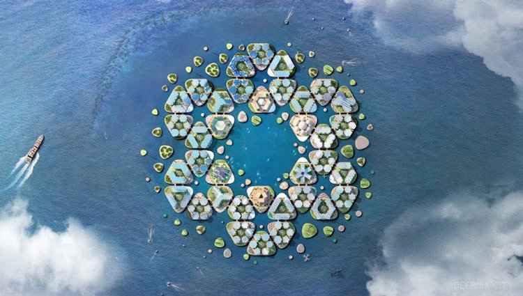 Floating Cities for UN Habitat by BIG Architects