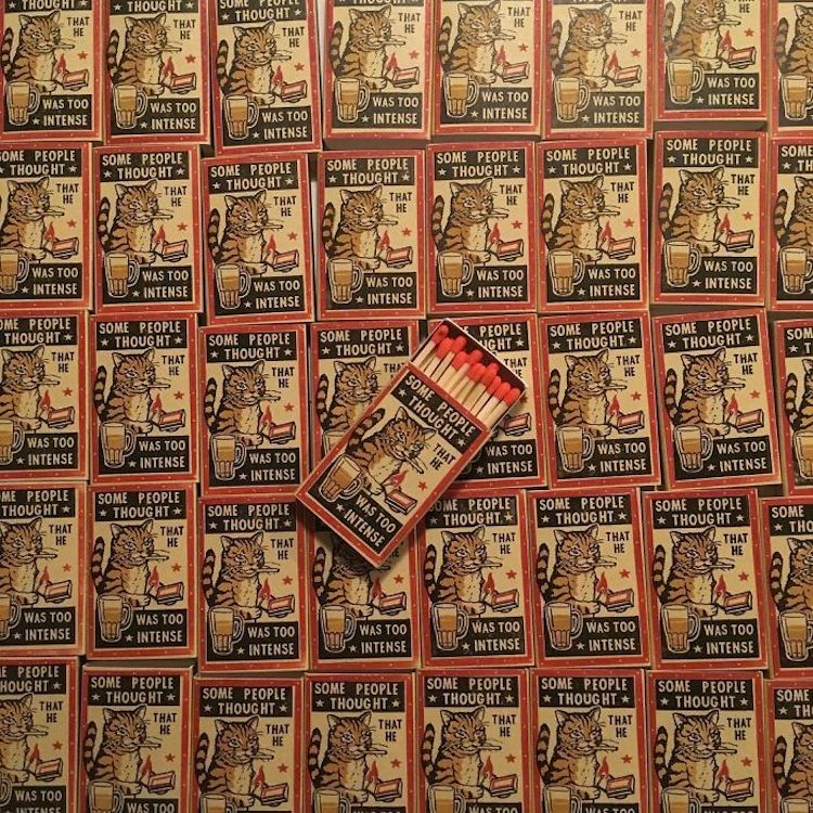 Cajas de cerillas vintage por Arna Miller y Ravi Zupa
