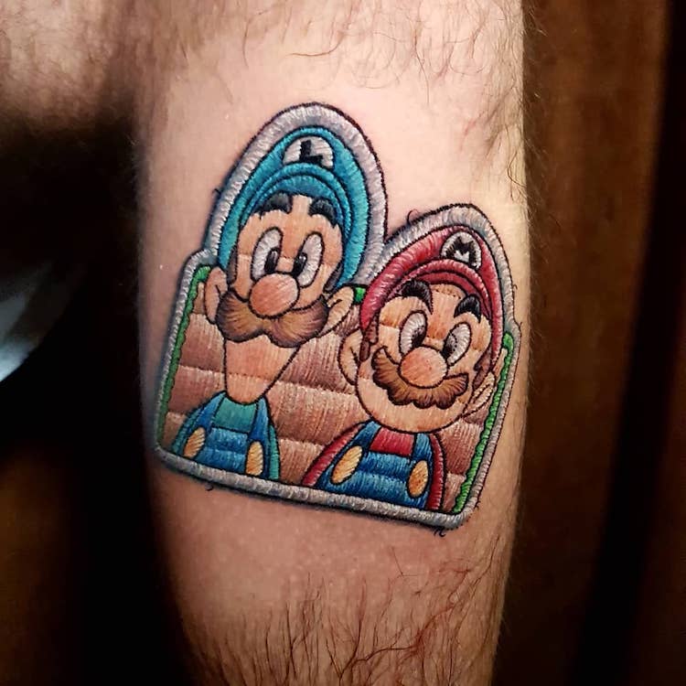 25 Fun Patch Tattoo Ideas