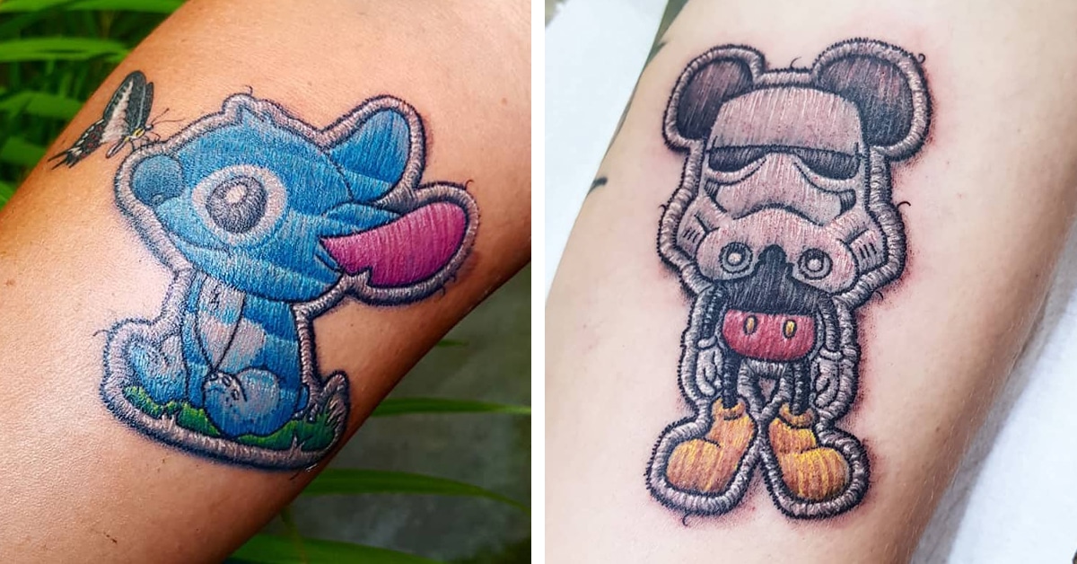 12 vibrant and unique tattoo patches by Duda Lozano  iNKPPL