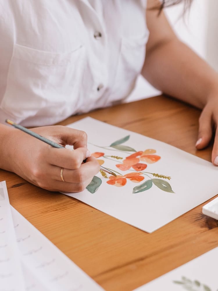 How to Paint Watercolor Flowers