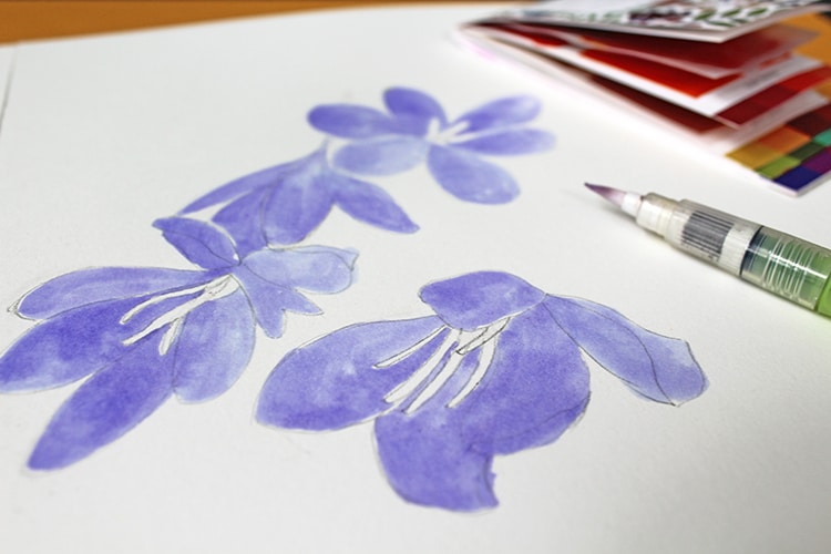 Cómo pintar flores fácil