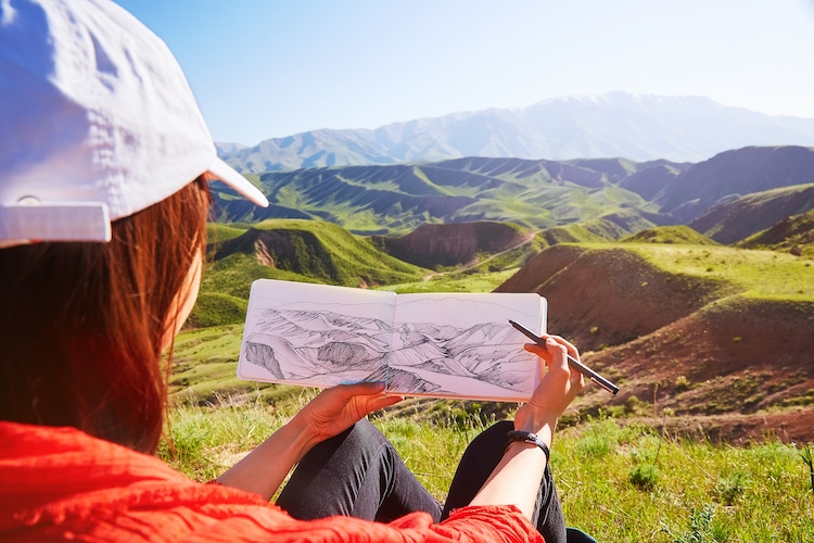 Follow These 4 Steps To Complete Any Landscape Drawing
