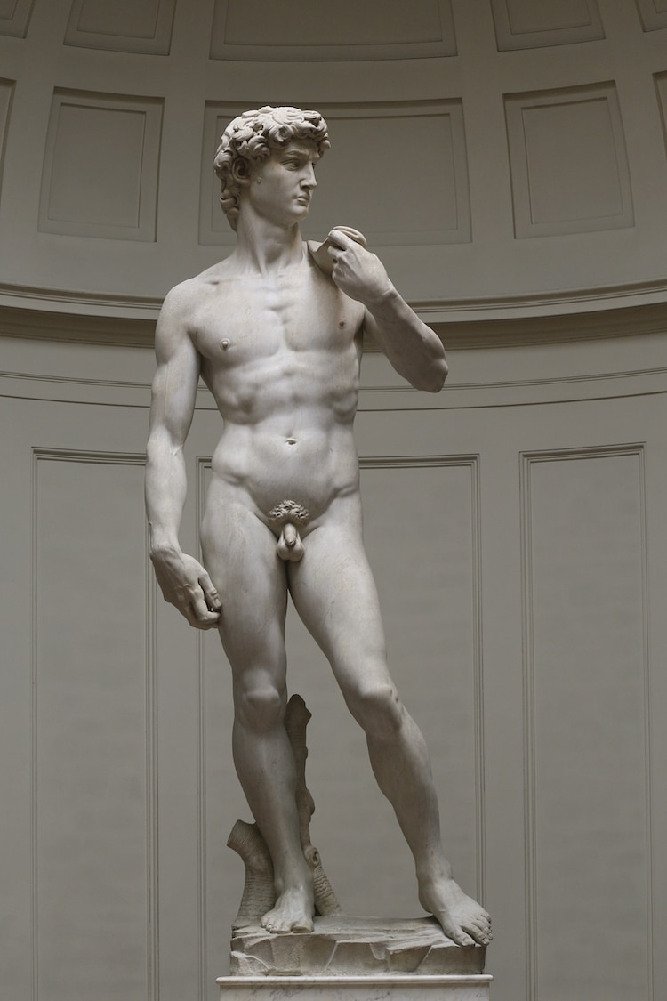 David de Miguel Ángel en Florencia - Galleria dell'Accademia