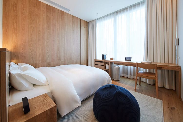 Sustainable and Simple Design Define the New Muji Hotel Ginza Tokyo