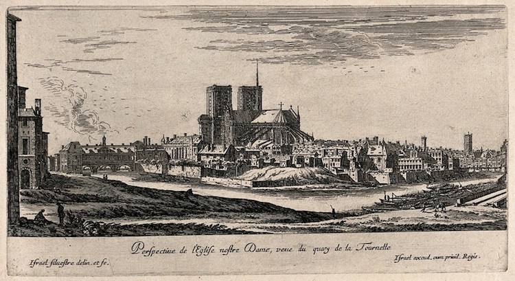 Notre-Dame Etching
