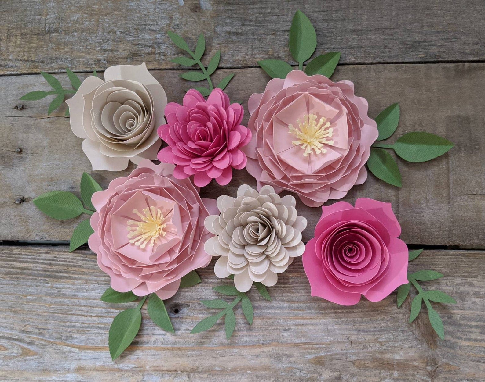 Paper Flowers Kit