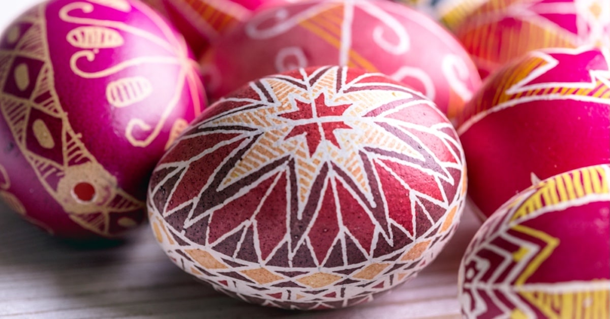 Ukrainian Pysanka Easter Pysanky Pysanky Egg Hand Painted Ukrainian Real Easter Egg Eggshell Ornament Batic Egg Decorative Egg Egg Art